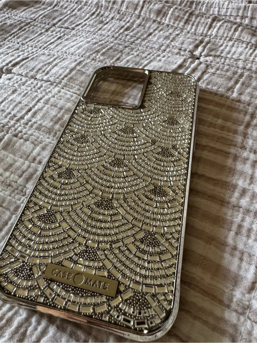 case-mate Brilliance Chandelier Rose Gold and White Sparkling iPhone Case